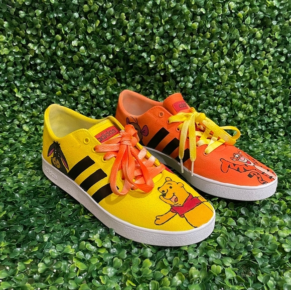 Adidas 8.5 custom winnie the pooh, only use ones - Picture 2 of 7